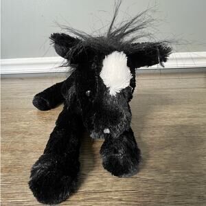 Wishpets Diamond the‎ Black Horse Plush